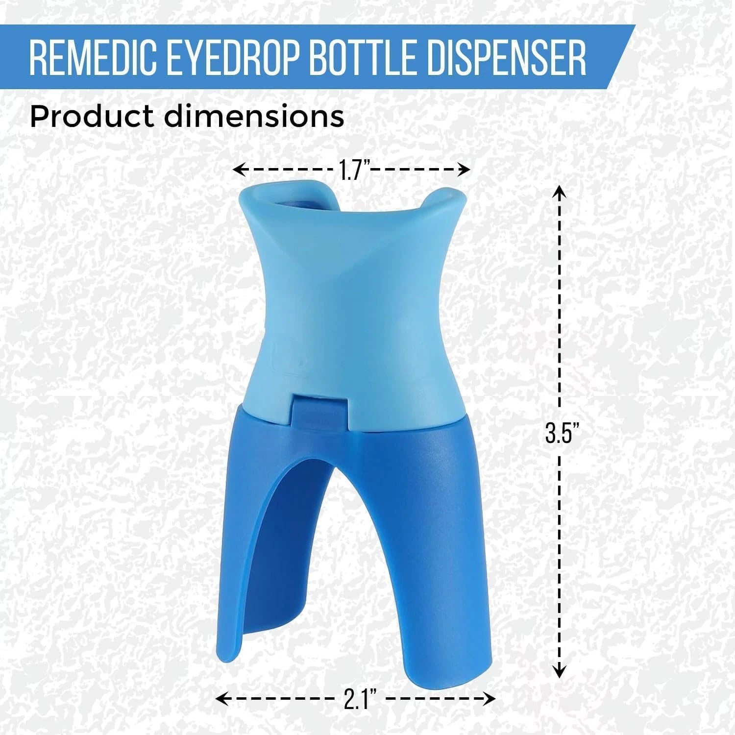 Reusable Eyedrop Holder for Safe and Easy Application - Smarsty