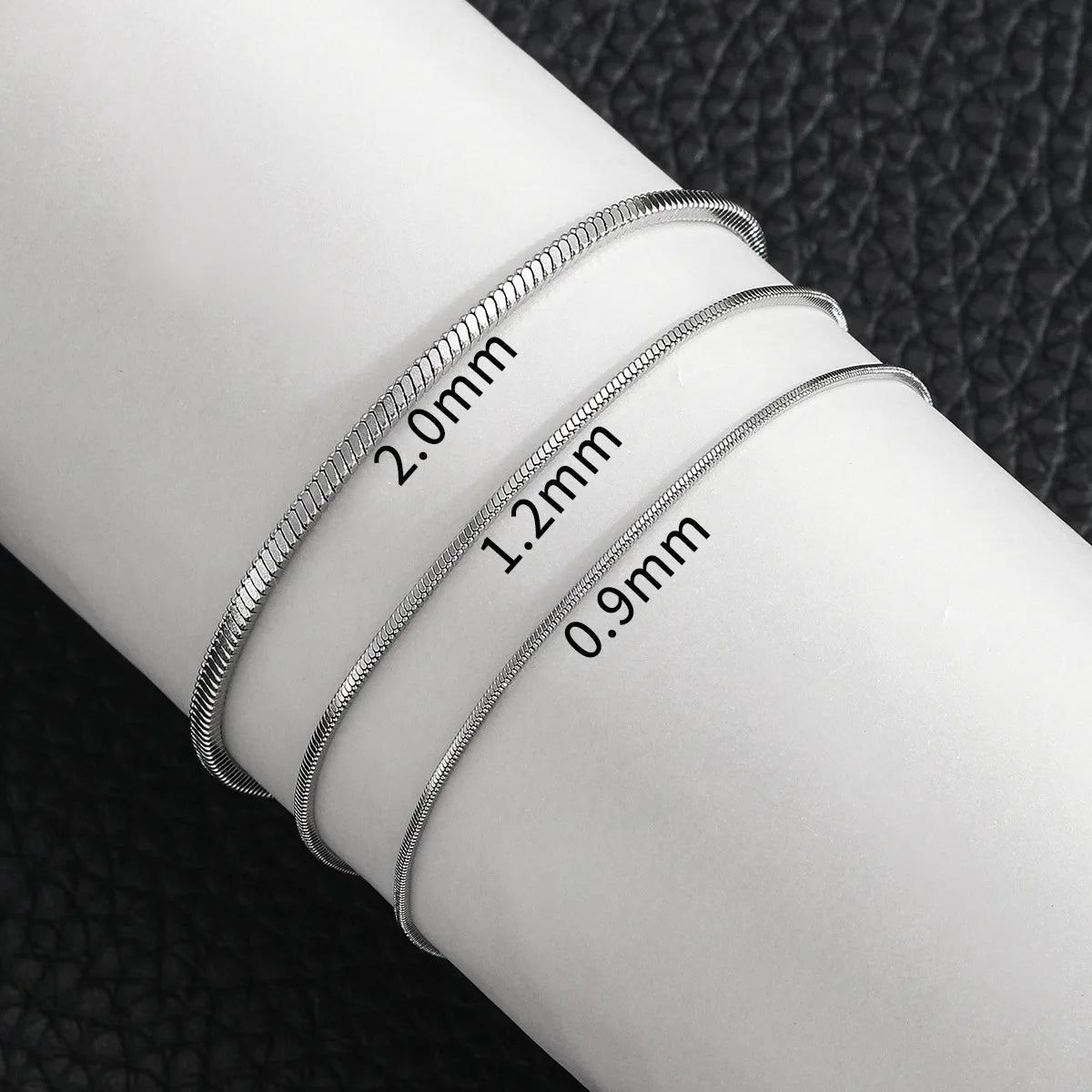 Trendy Stainless Steel Snake Bone Chain Bracelet - Smarsty