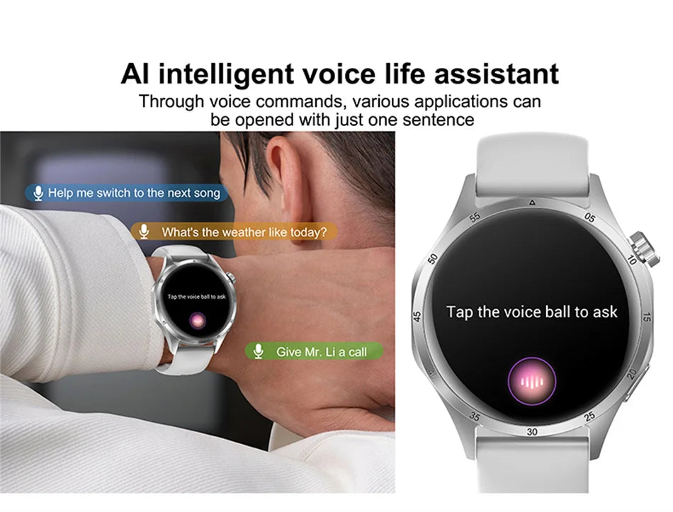 GT5 Pro GPS Smartwatch with AMOLED Screen and Heart Rate Monitoring - Smarsty