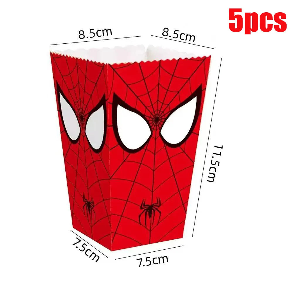 Disney Spiderman Birthday Party Supplies Set - Smarsty