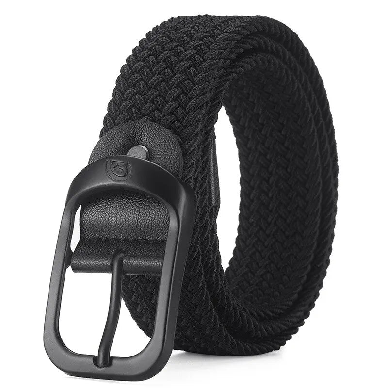 Unisex Woven Elastic Belt Casual Outdoor Sports - Smarsty