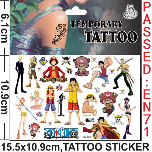 One Piece Birthday Party Disposable Tableware Set - Smarsty