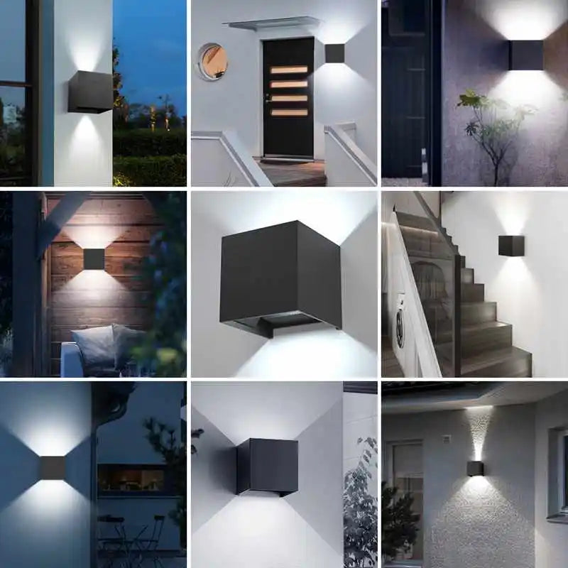IP65 Outdoor LED Wall Lamp for Garden and Porch - Smarsty