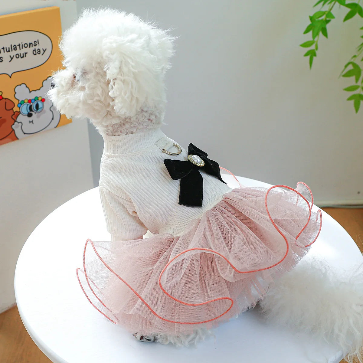 Spring Summer Tutu Dress for Dogs and Cats - Smarsty
