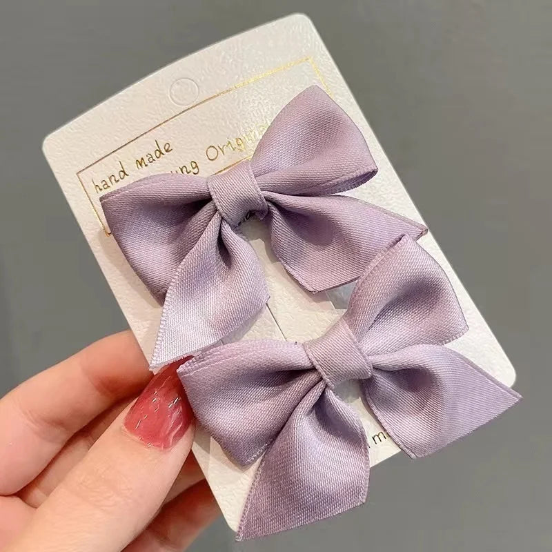 Cute Bow Hair Clips For Girls Secure Summer Accessories - Smarsty