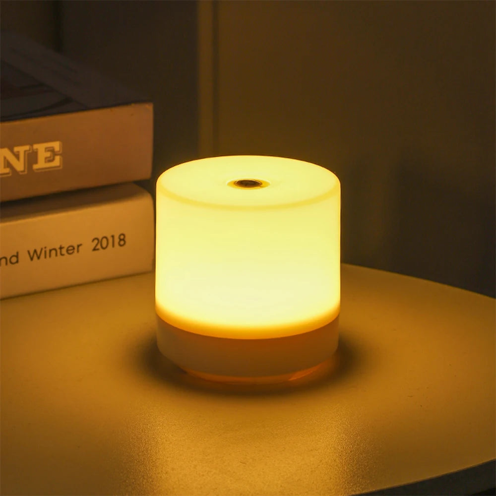 USB Charging Touch Bedside Lamp with Dimming Modes - Smarsty