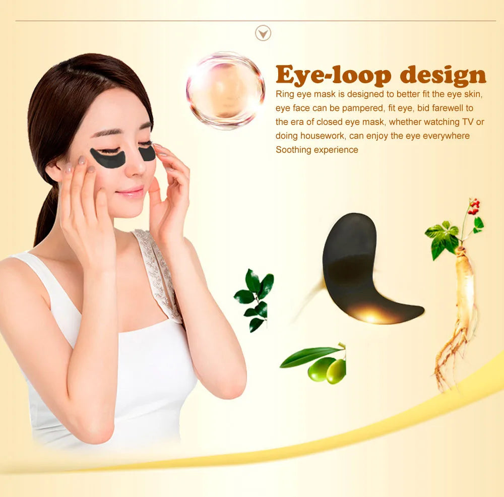 Gold Collagen Eye Masks for Firming and Moisturizing - Smarsty