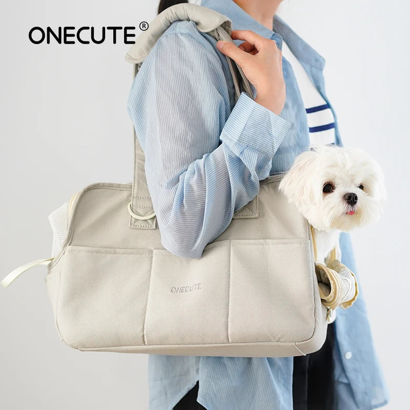 Portable Dog Carrier Bag for Small Pets Comfort and Style - Smarsty