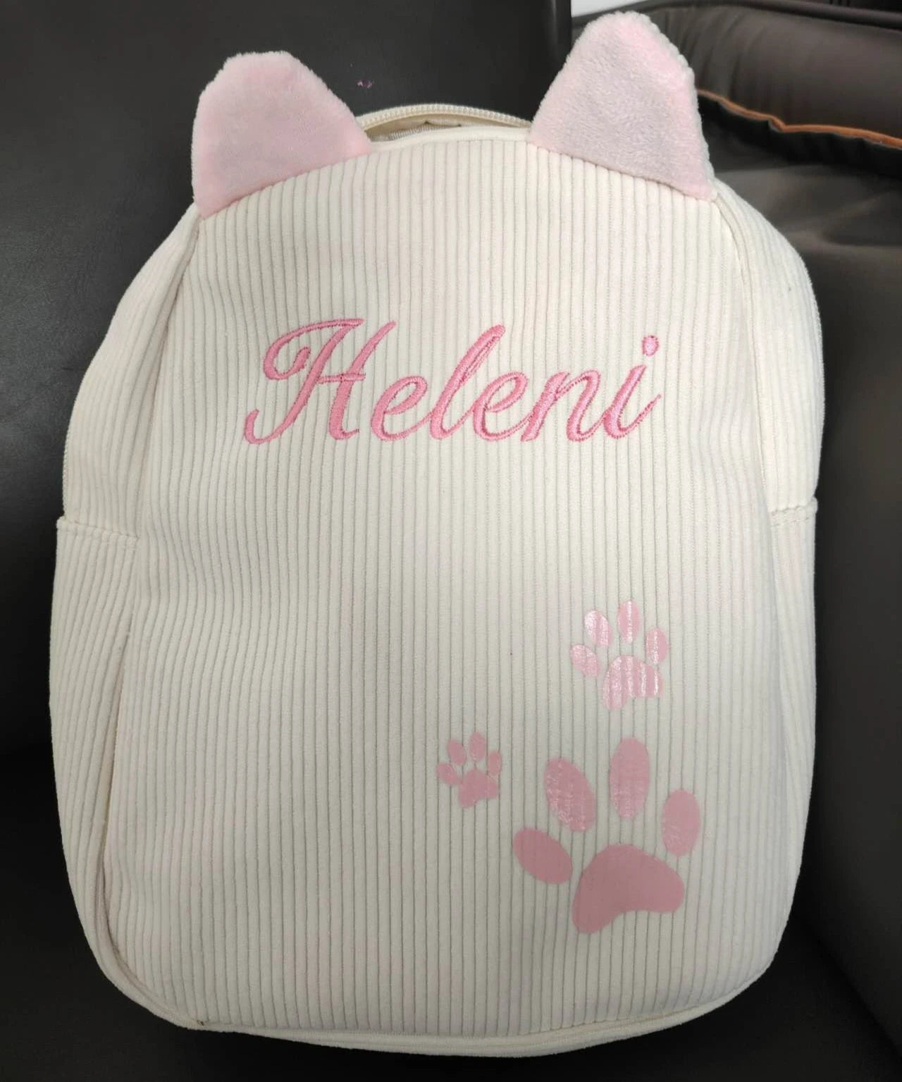 Custom Name Toddler Backpack Cartoon Bear Large Capacity - Smarsty