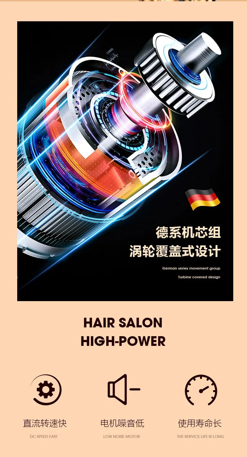 Aurora 3 in 1 Hair Dryer with Moisturizing Ion Technology - Smarsty