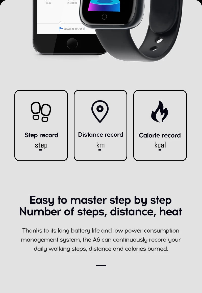 Multifunctional Bluetooth Smart Watch for Fitness Tracking - Smarsty