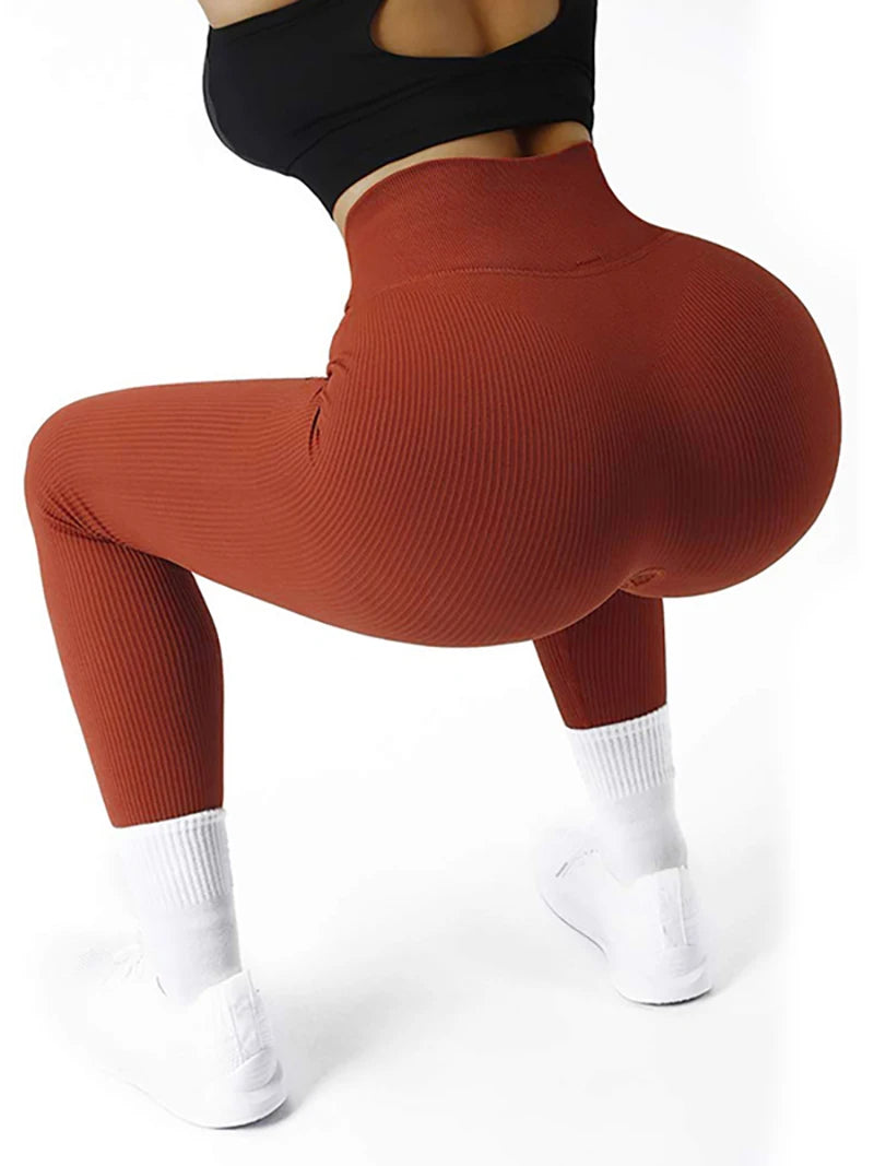 Sexy Gym Leggings Women Fitness Seamless Compression Leggings Women Running Outdoors Activewear Pants - Smarsty