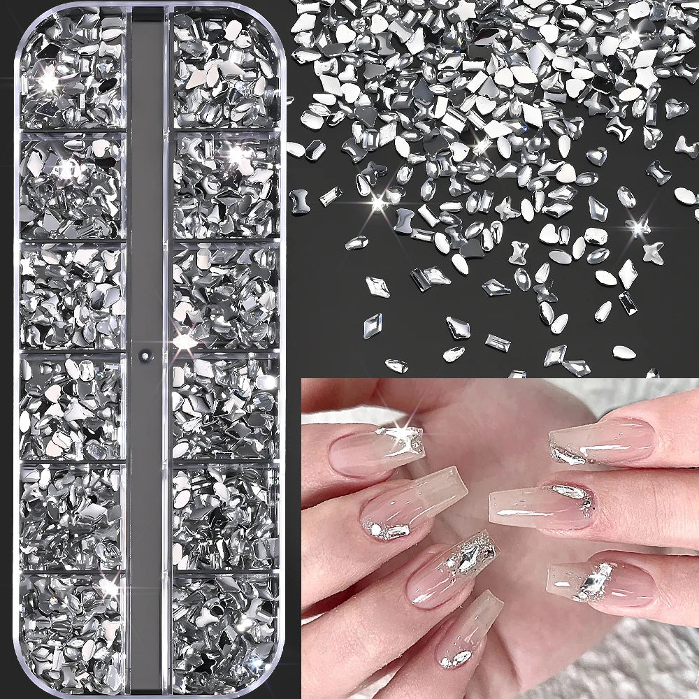 Ocean Gold Nail Art Charms for Stunning Manicure - Smarsty