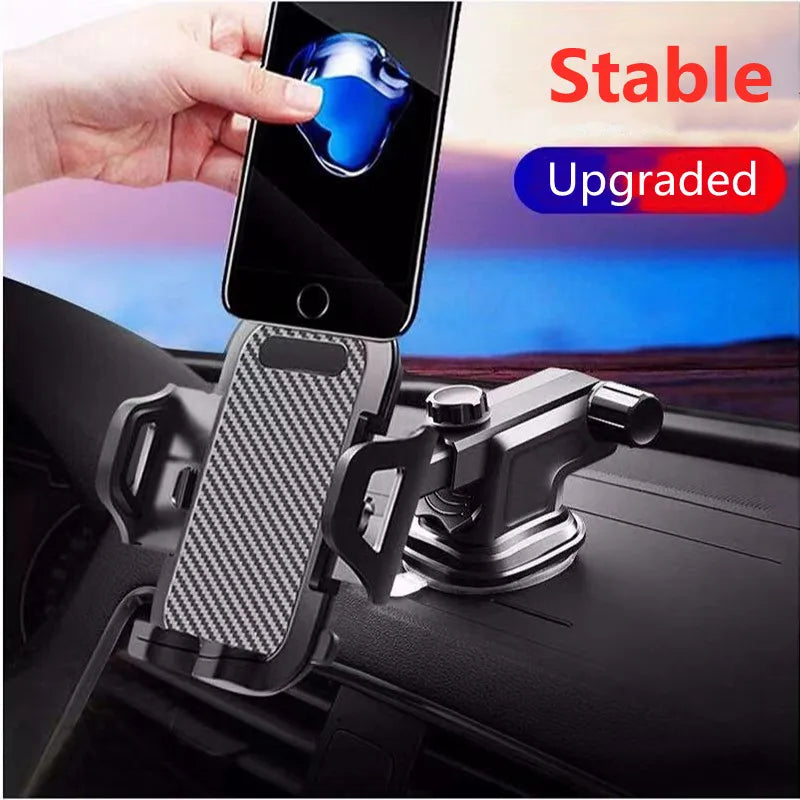 Universal Car Phone Holder With 360 Degree Rotation Suction - Smarsty