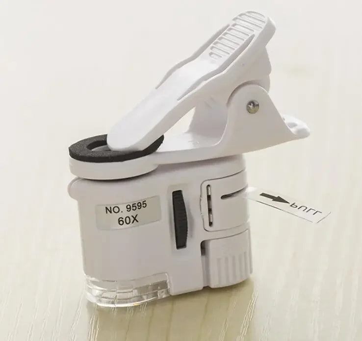 60X Zoom Magnifying Glass with LED Light - Smarsty