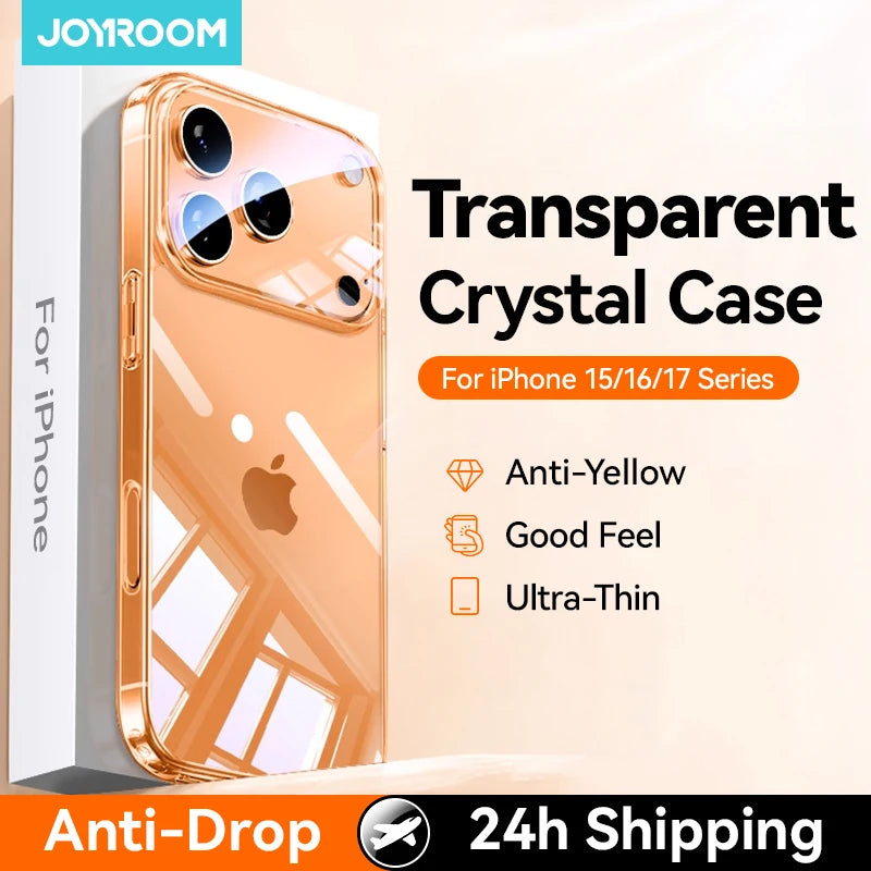 Transparent Shockproof IPhone 15. 16 and 17 Case Lens Protection - Smarsty