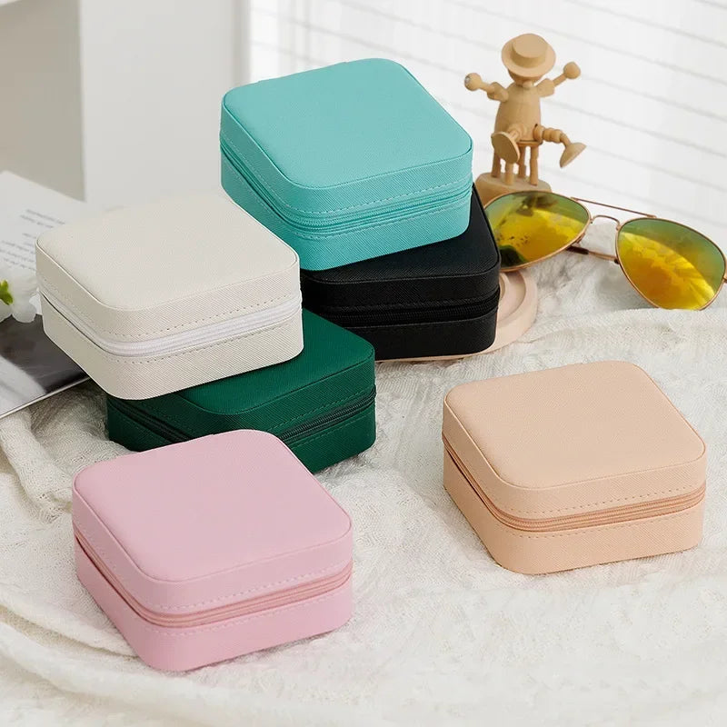 Portable Jewelry Organizer Case for Travel Storage - Smarsty