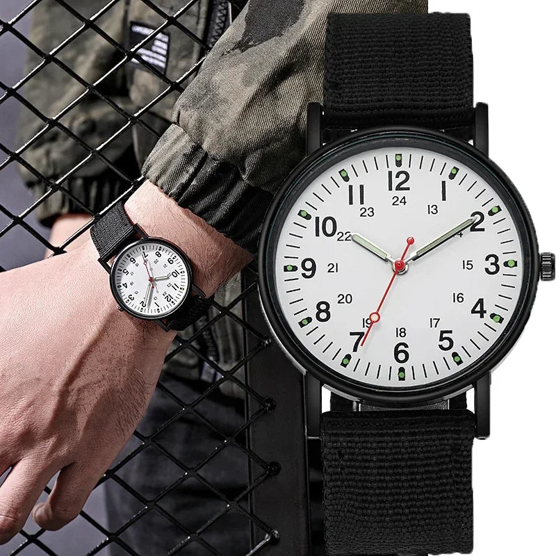 Luxury Men's Luminous Hand Wind Watch - Smarsty