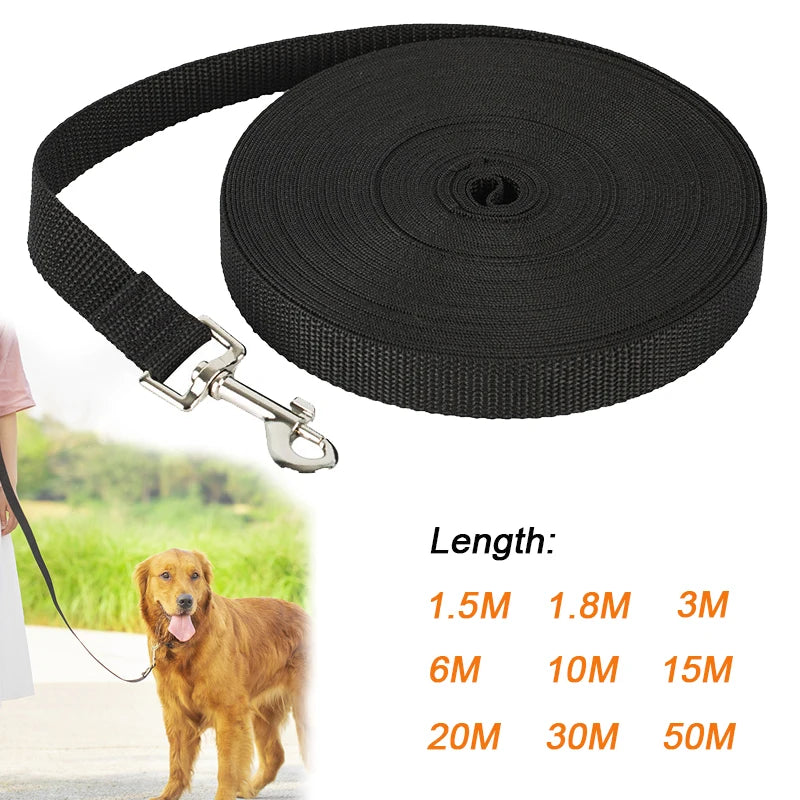 Long Nylon Dog Leash for Outdoor Training - Smarsty