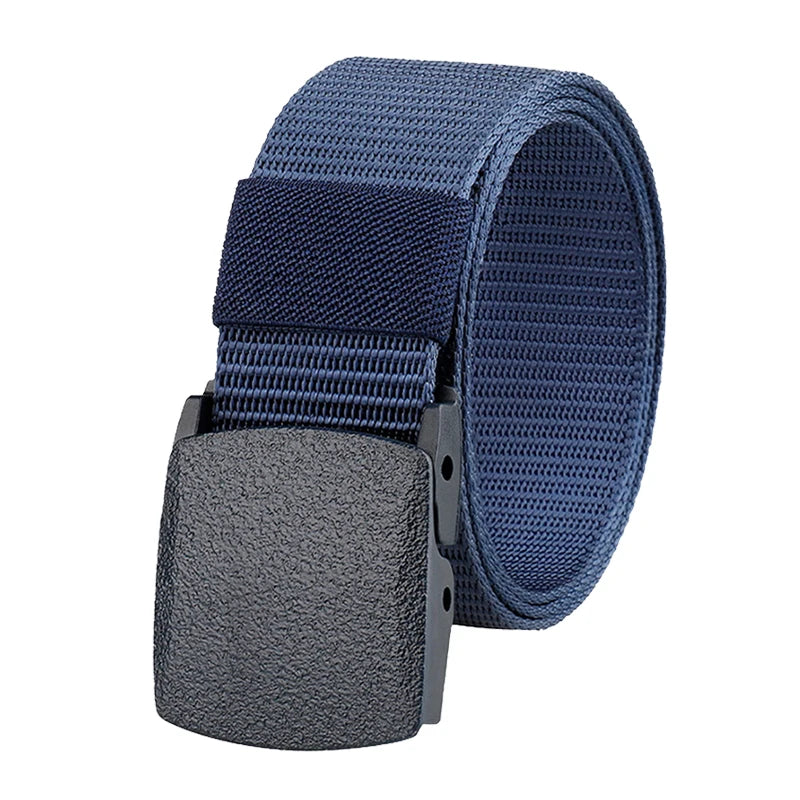 Durable Casual Canvas Belt With Easy Adjust Buckle - Smarsty