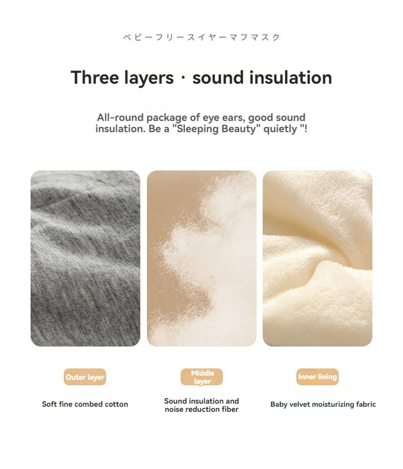 2 in 1 Adjustable Noise Reducing Earplugs and Eye Mask - Smarsty