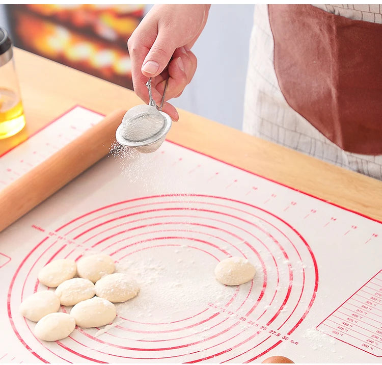 Non-Stick Silicone Baking Mat for Easy Dough Preparation - Smarsty
