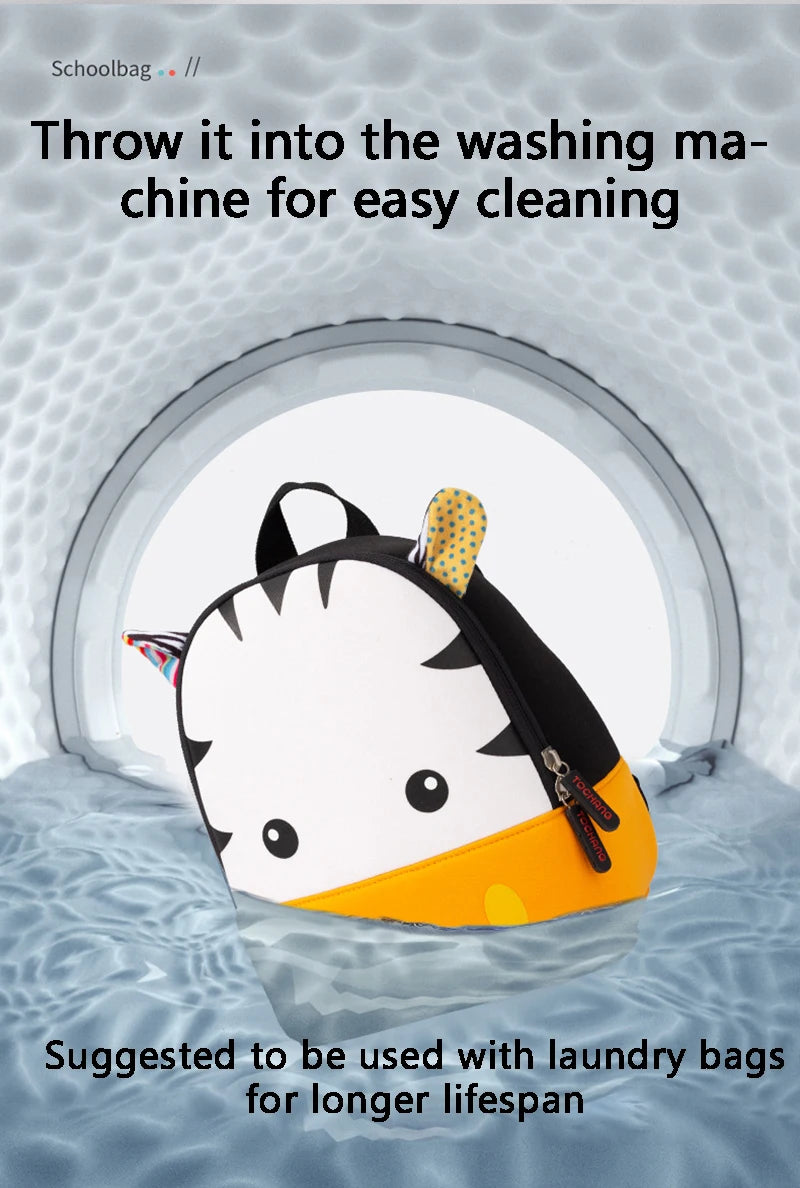 3D Biomimetic Animal Kids Backpack School Bag For Daily Use - Smarsty