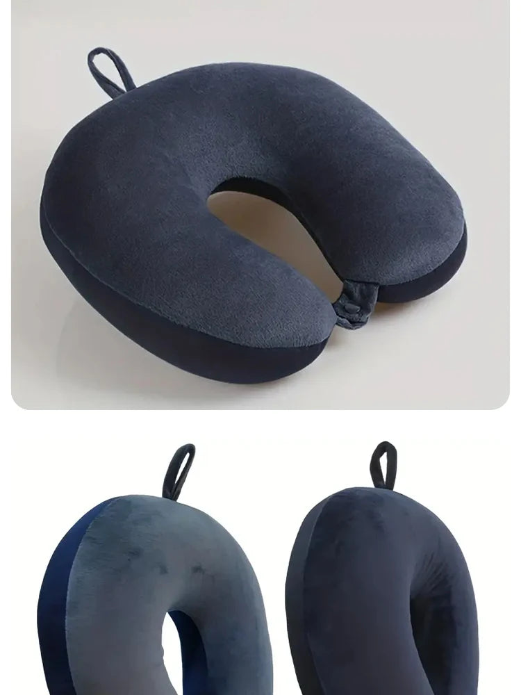Comfortable U-Shaped Travel Neck Pillow for Fatigue Relief - Smarsty