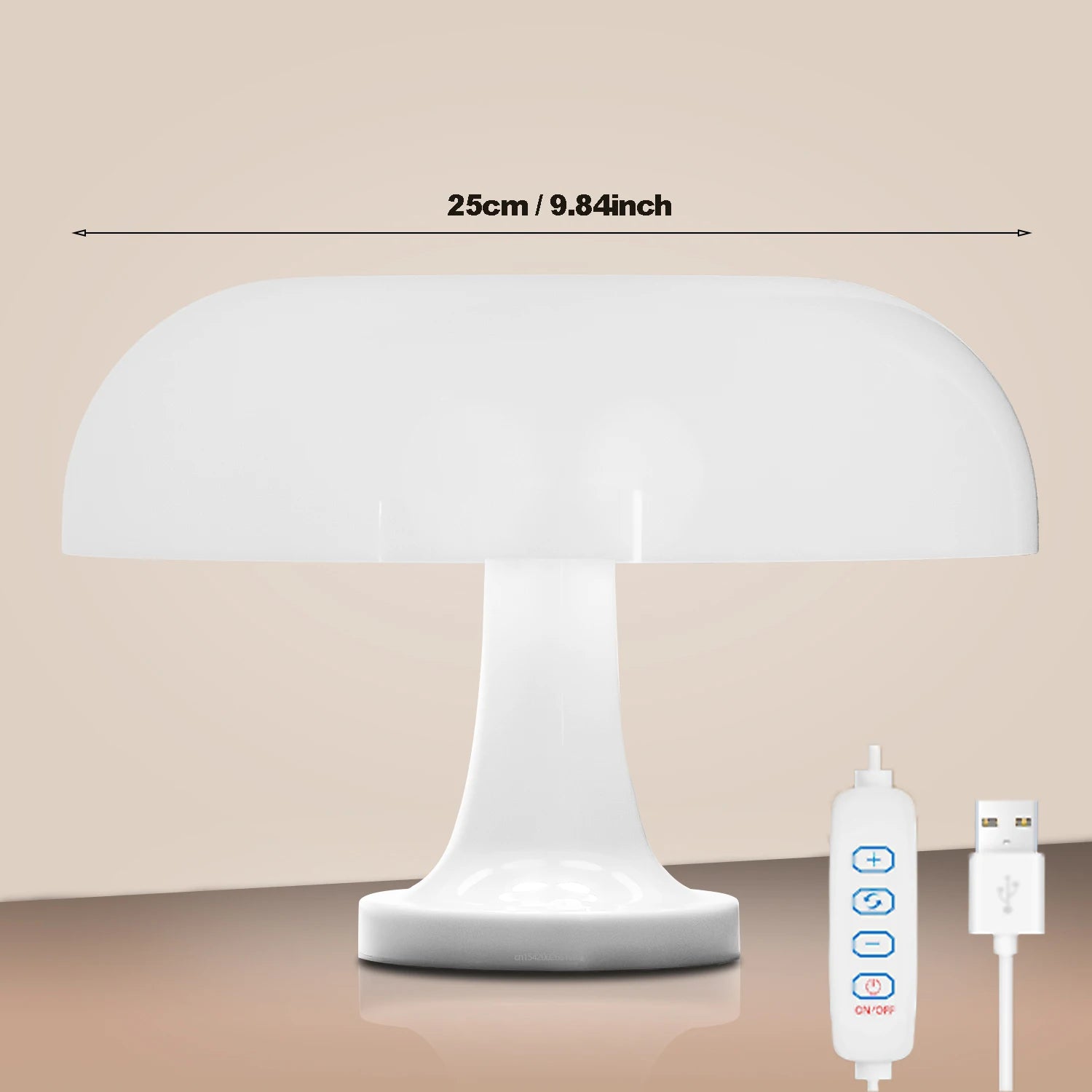 Minimalist Mushroom Table Lamp for Modern Bedrooms - Smarsty