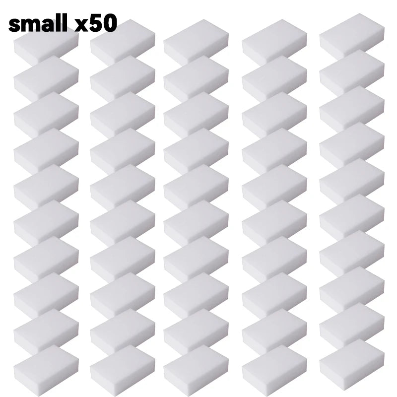 5/50PCS Melamine Sponge Magic Sponge Eraser Melamine Sponge Cleaner Cleaning Sponges for Kitchen Bathroom Cleaning Tools - Smarsty