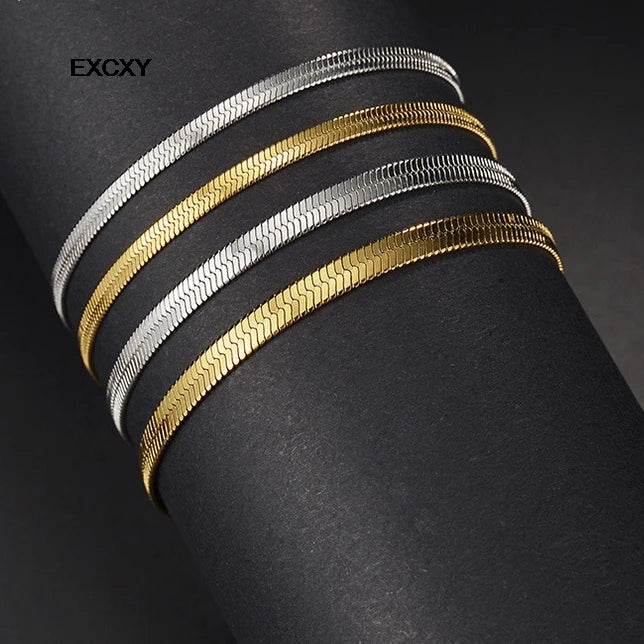 9mm Stainless Steel Bracelet Unisex Daily Wear Charm - Smarsty
