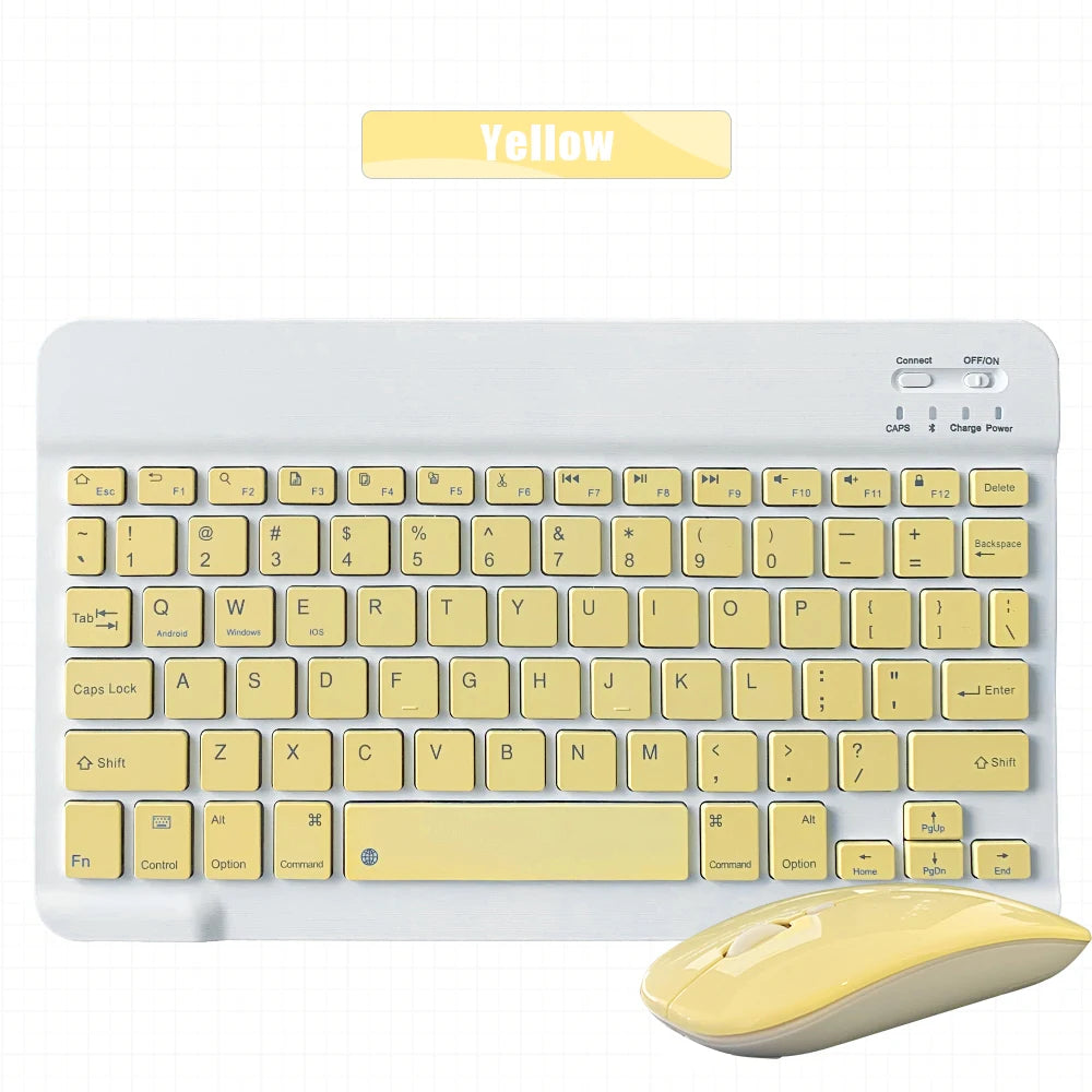 Mini Wireless Bluetooth Keyboard With Integrated Mouse