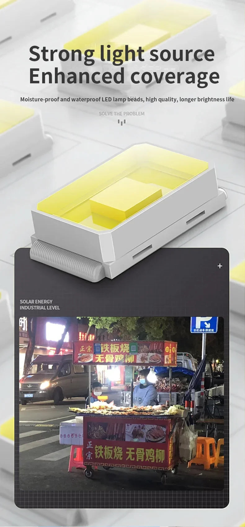 High Power LED Camping Light USB Rechargeable Bulb Outdoor Tent Lamp Portable Lantern Emergency Lighting Lights For BBQ Hiking by Smarsty