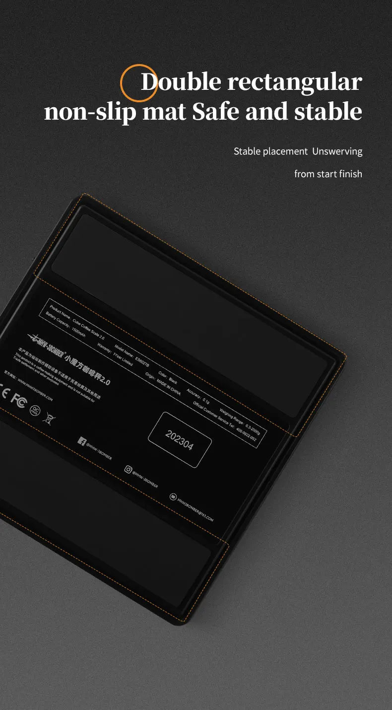 High Precision Digital Coffee Scale with LED Display - Smarsty