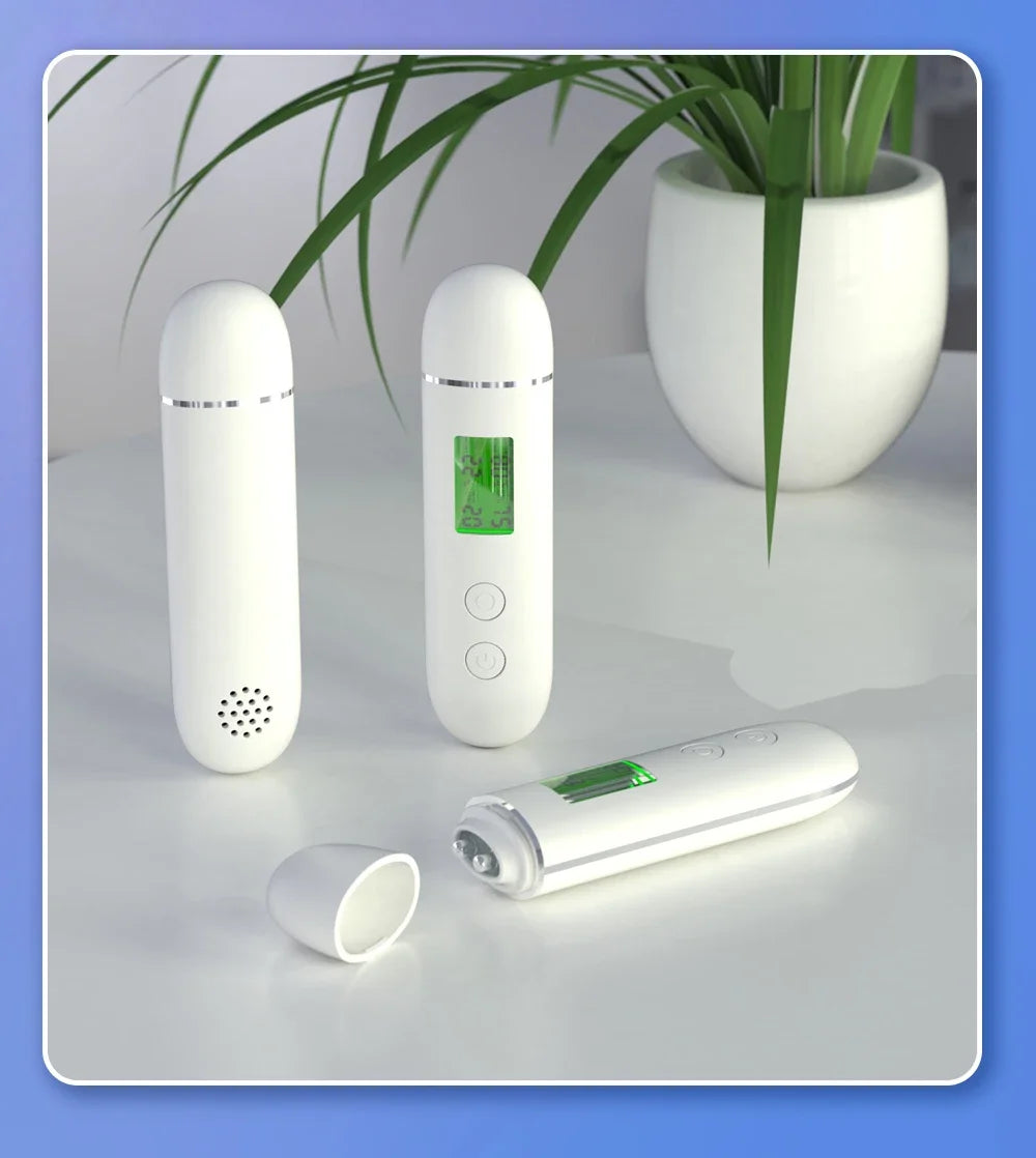 Portable Rechargeable Skin Analyzer for Moisture Detection - Smarsty