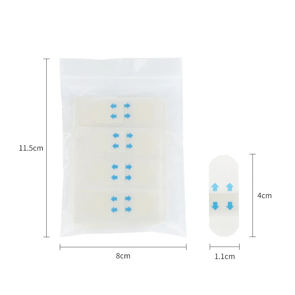 80pcs Invisible Face Lifting Tapes for Wrinkle Removal - Smarsty