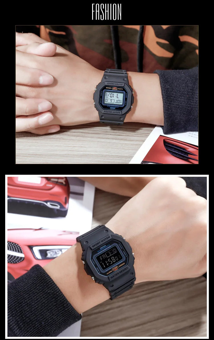 SKMEI 1628 Waterproof Military Digital Watch for Men - Smarsty