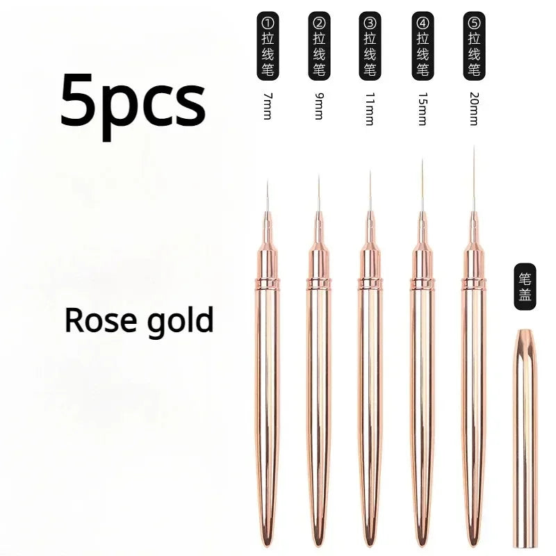 Professional Nail Art Liner Brushes for Precision Designs - Smarsty