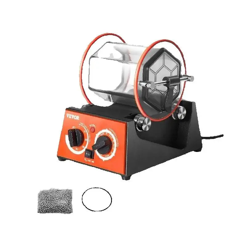 SucceBuy 3kg 5kg Rotary Tumbler Surface Polisher Jewelry Drum Polishing Machine Gem DIY Mini-Tumbler Finishing Tools