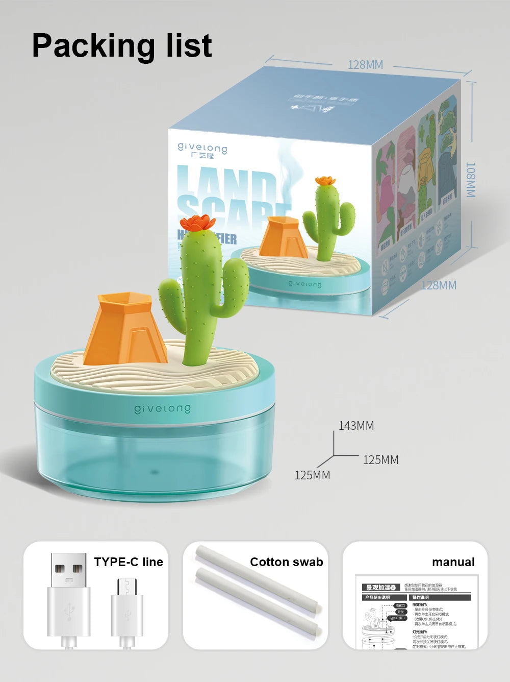 Silent Desktop USB Humidifier for Aromatherapy and Hydration - Smarsty
