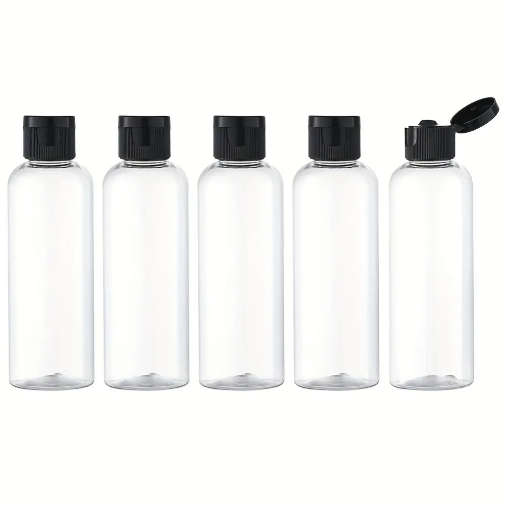 5PCS Refillable Travel Bottles Set for Shampoo and Conditioner - Smarsty