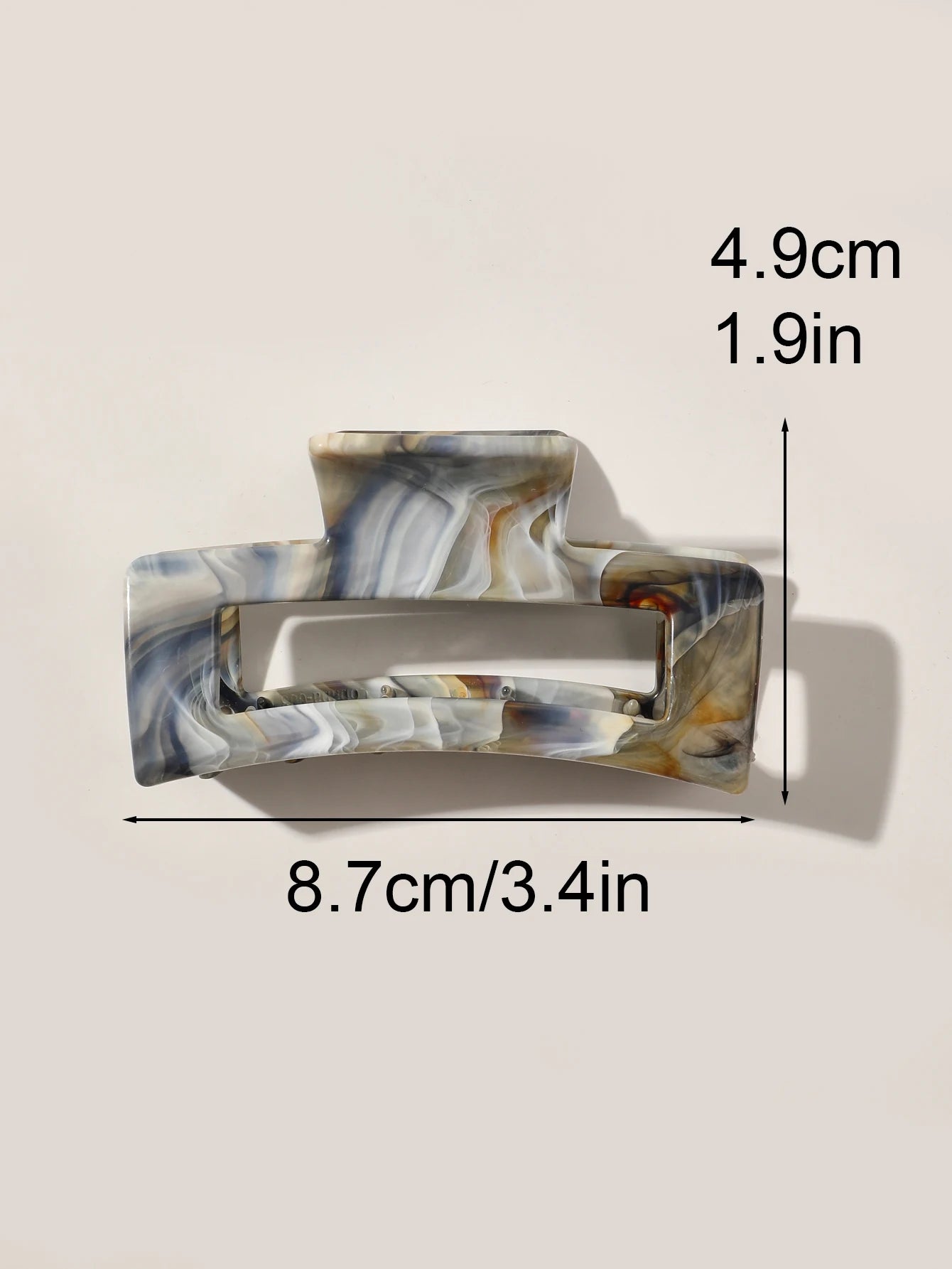 Big Hair Claw Clips Strong Nonslip Grip For Thick Hair - Smarsty