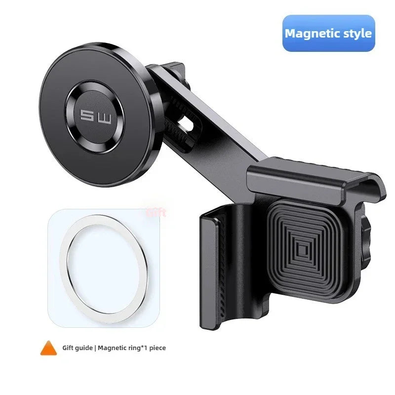 Magnetic Car Phone Holder 360 Degree Rotation Mount - Smarsty