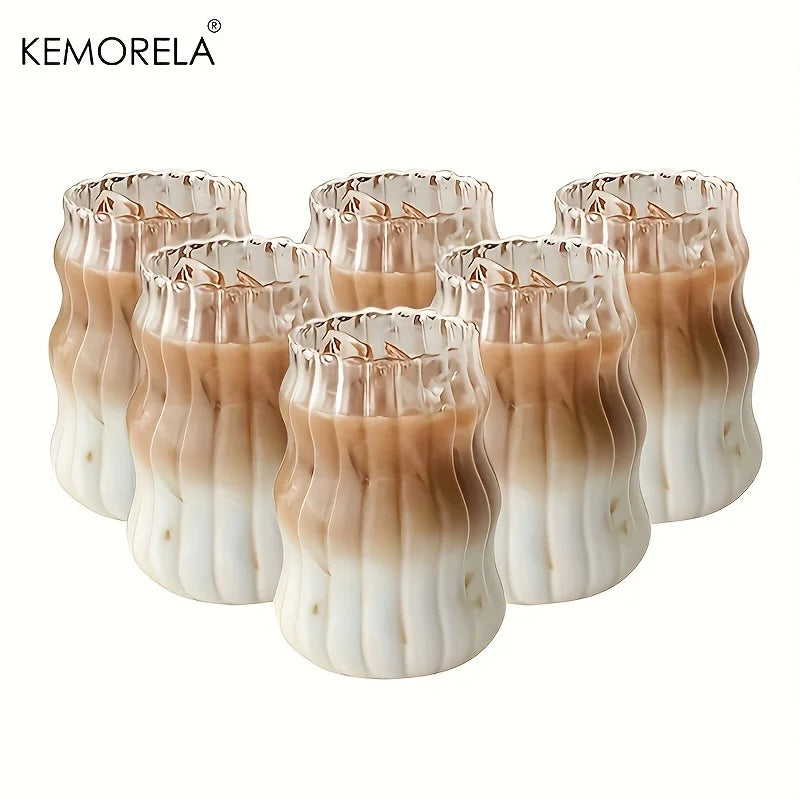 Heat Resistant Glass Tumbler Set for Juices and Coffee - Smarsty
