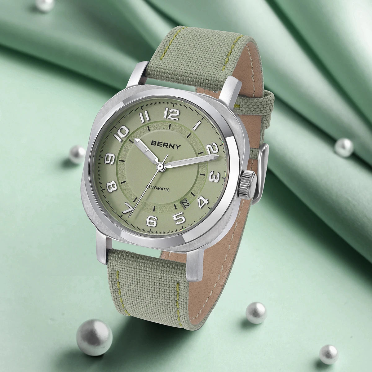 BERNY Women's Mechanical Watch With Sapphire Crystal - Smarsty