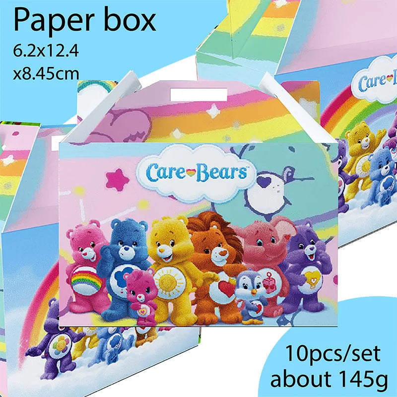 Miniso Care Bear Birthday Party Supplies Set - Smarsty