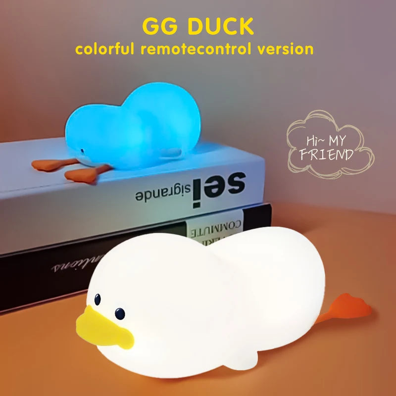 Soft Light Doudou Duck Night Light for Kids - Smarsty