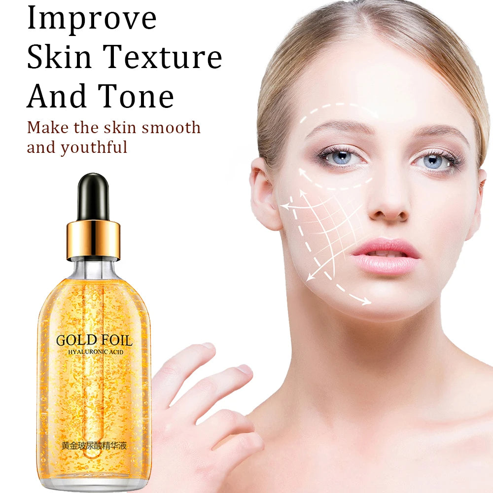 24k Gold Hyaluronic Acid Anti Aging Serum for Youthful Skin - Smarsty