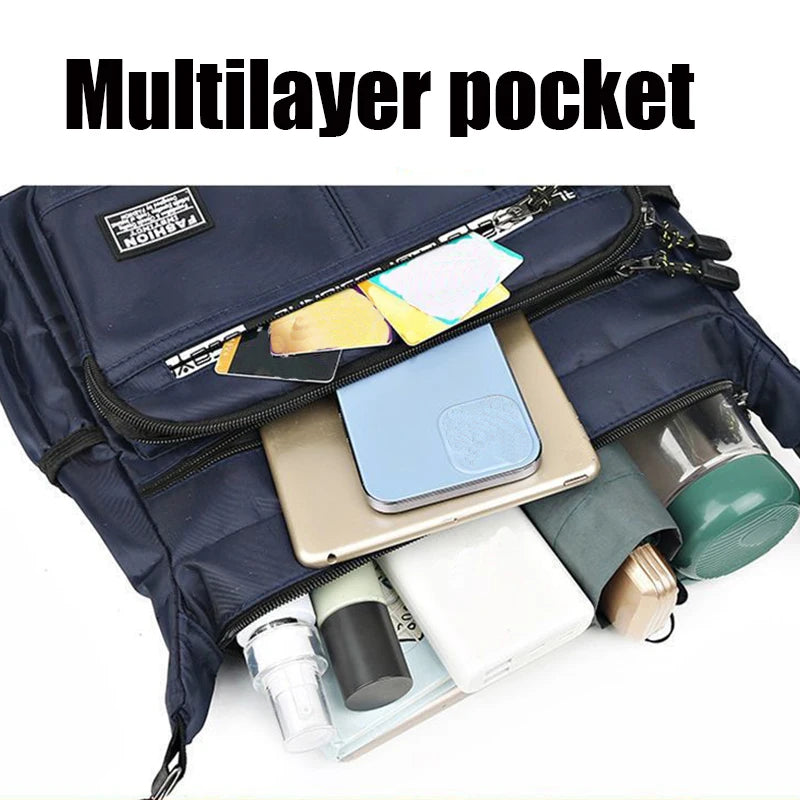 Waterproof Crossbody Bag For Travel And Work Anti Theft - Smarsty