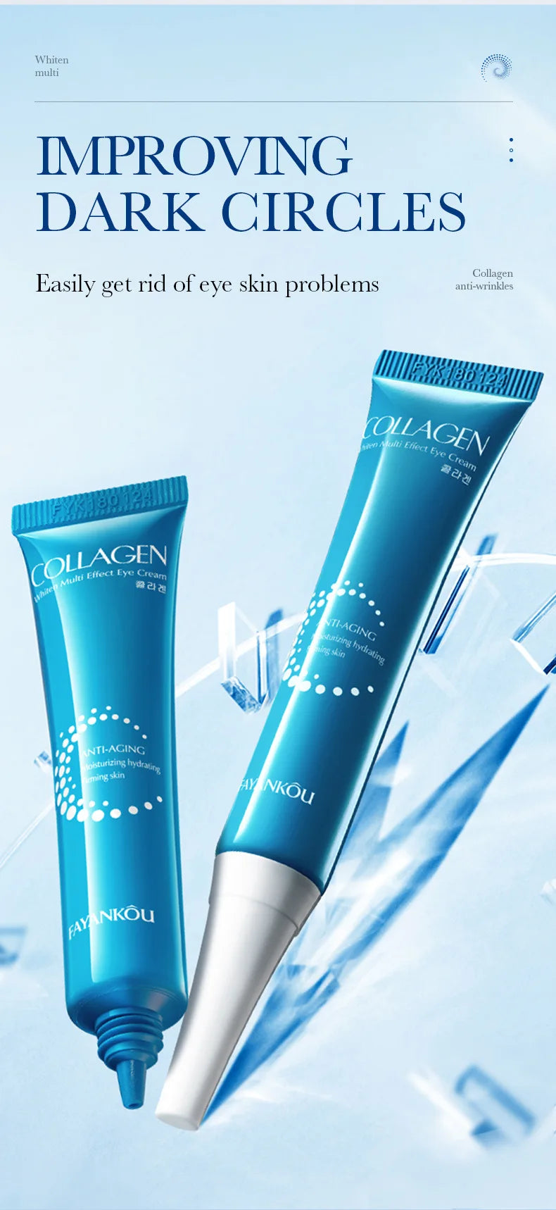 Crystal Collagen Eye Masks for Dark Circles and Puffiness - Smarsty